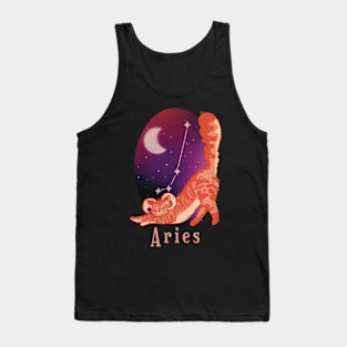 Cat Zodiac Sign Tank Top